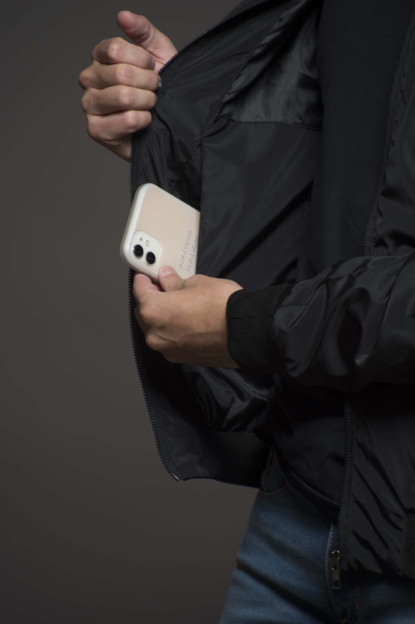 8002NE - CAMPERA ADONIS NEGRO